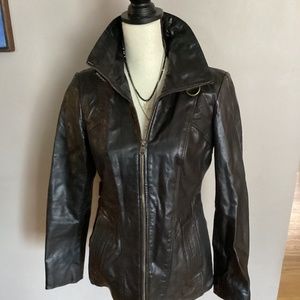 Real leather Marc New York jacket